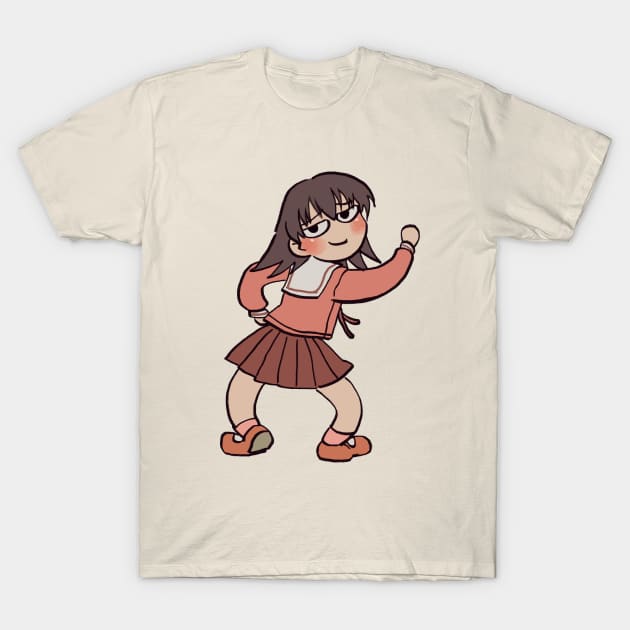 smug tomo meme azumanga daioh T-Shirt by mudwizard